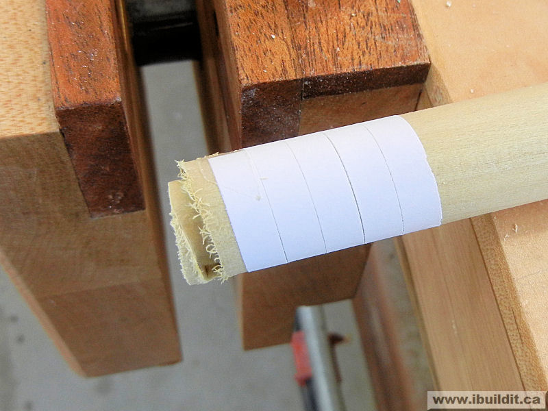 Cutting Wooden Threads IBUILDIT.CA